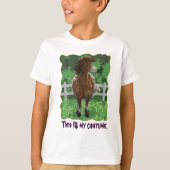 Appaloosa Gepiliseerd Pony T-shirt (Voorkant)