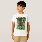 Appaloosa Gepiliseerd Pony T-shirt (Voorkant volledig)
