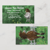 Appaloosa Gepiliseerd Pony Visitekaartje (Voorkant / Achterkant)