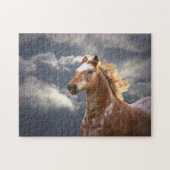 Appaloosa Horse and Clouds Legpuzzel (Horizontaal)