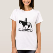 Appaloosa Horse App T-shirt (Voorkant)
