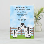 Appaloosa Horse Baby shower Uitnodiging (Staand voorkant)