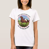 Appaloosa Horse Bluebird  T-shirt (Voorkant)