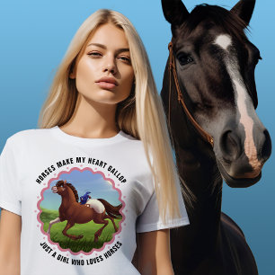 Appaloosa Horse Bluebird T-shirt