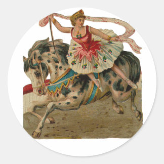 Appaloosa Horse Circus Ballerina Stickers
