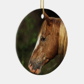 Appaloosa Horse Headshot 1 Keramisch Ornament (Rechts)