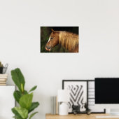Appaloosa Horse Headshot 1 Poster (Thuiskantoor)