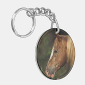 Appaloosa Horse Headshot 1 Sleutelhanger (Voorkant Links)