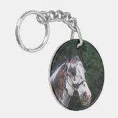 Appaloosa Horse Headshot 2 Sleutelhanger (Voorkant Links)