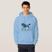 Appaloosa Horse Hoodie (Voorkant volledig)