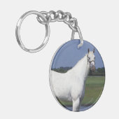 Appaloosa Horse Sleutelhanger (Voorkant Links)