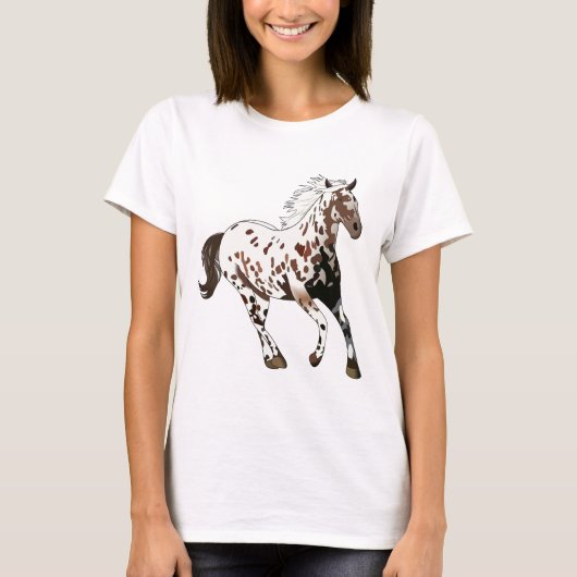 Appaloosa Horse T-shirt (Voorkant)