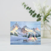 APPALOOSA HORSE TIPI CAMP beroemd gemaakt door SHA Briefkaart (Staand voorkant)