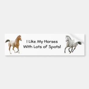 Appaloosa Horses Bumpersticker
