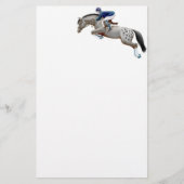 Appaloosa Hunter Jumper Horse Stationery Briefpapier (Voorkant)