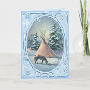 APPALOOSA & IJSKEGELS DOOR SHARON SHARPE FEESTDAGEN KAART