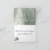 Appaloosa & Kardinalen Feestdagen Kaart (Binnen)