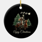 Appaloosa Kerst Keramisch Ornament (Achterkant)