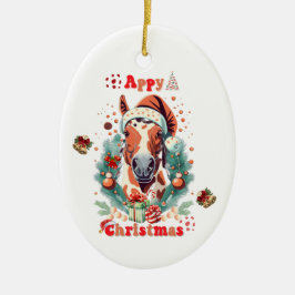 Appaloosa Kerst Keramisch Ornament