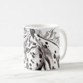 appaloosa koffiemok (Voorkant rechts)