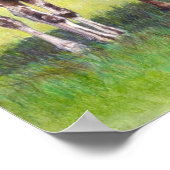 Appaloosa Mare en Foal Portrait Poster (Hoek)