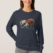 Appaloosa Mare en Foal t-shirt (Voorkant)