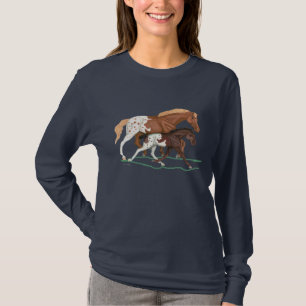 Appaloosa Mare en Foal t-shirt
