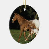 Appaloosa-mare en -slachtafvallen keramisch ornament (Rechts)