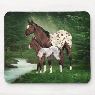 Appaloosa Merrie en Veulen Muismat