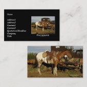 Appaloosa Motivatie Visitekaartje (Voorkant / Achterkant)