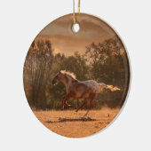 Appaloosa-Ornament uitvoeren Keramisch Ornament (Links)