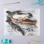 Appaloosa Paard Decoupage Tissuepapier (Craft)