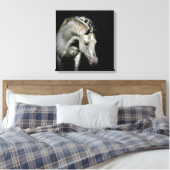 Appaloosa Paard foto Canvas Afdruk (Insitu (Slaapkamer))