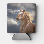 Appaloosa-paard in de wolken blikjeskoeler (Voorkant)