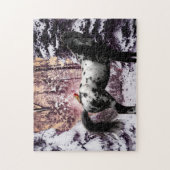 Appaloosa Paard & Kardinalen Legpuzzel (Verticaal)