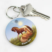 Appaloosa Paard Palomino Pony Initialen Sleutelhanger