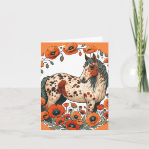 Appaloosa Paard Poppy Appy Paarden Kaart