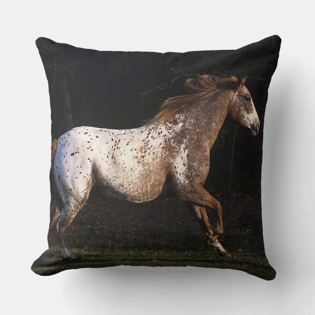 Appaloosa Paard Rennen 4 Kussen (Voorkant)