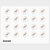 Appaloosa paard sticker (Vel)