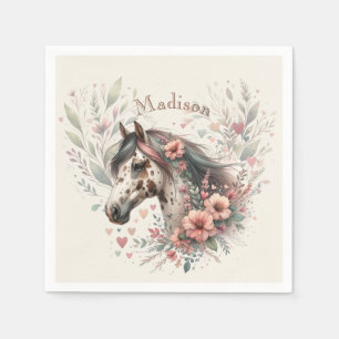 Appaloosa Paard Verjaardag Servet