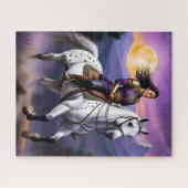 Appaloosa Paard Waterverf Luipaard Legpuzzel (Horizontaal)