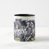 Appaloosa-paarden Mok (Midden)
