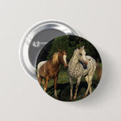 Appaloosa paarden ronde button 5,7 cm (Voorkant /achterkant)