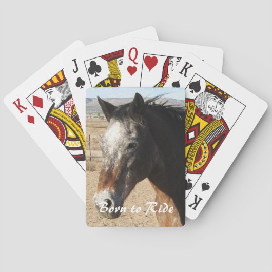 Appaloosa-paarden - Western Pokerkaarten (Achterkant)