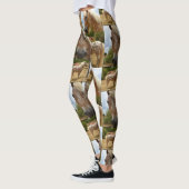 Appaloosa paarse collage, dames met volledige afdr leggings (Links)