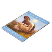 Appaloosa Palomino Horse Notitieboek (Linkerzijde)