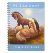 Appaloosa Palomino Horse Notitieboek (Voorkant)