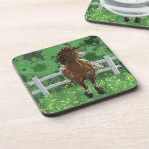 Appaloosa Pony Bier Onderzetter