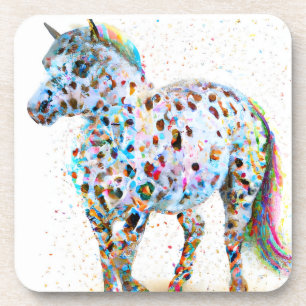 Appaloosa Pony Bier Onderzetter