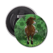 Appaloosa Pony Button Flesopener (Voorkant)